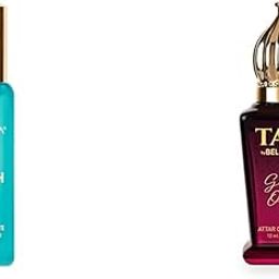 Bella Vita Luxury FRESH Unisex Eau De Toilette TAAJ Gold Oud Attar with Caramel Rose Jasmine & Orris for Unisex Non-Alcoholic Roll On Long Lasting Fragrance 12 ML-image-74
