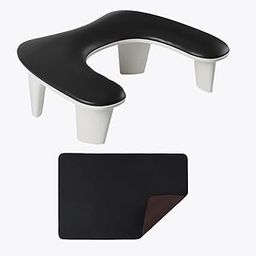 HEAVENGLOW Nail Pillow Manicure Pillow Multiuse U Modeling Portable Soft Manicure Armrest Black-image-71