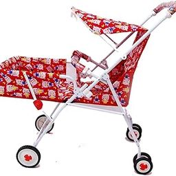 Bondad Hub Baby Stroller/Pram for 0 to 3 Years, New Born/Toddler/Kid, Lightweight (Red)-16