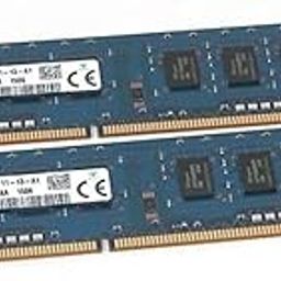 Sk Hynix 2 X 4gb (8gb Total) Hmt451u6bfr8a-pb Pc3l-12800u 1rx8 Desktop Memory-47