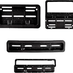 INNOVQARAJ Bike Number Plate Frame | Holders | Number Plate Covers | Sutaible for Hsrp and Ind Number Plate Cover | Set of 1 – Front and Back Cover-19