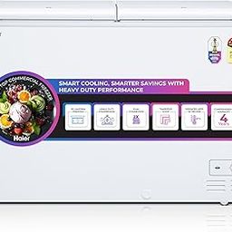 Haier HFC-320DM5, 5 Star Rating Double Door Convertible Deep Freezer, 5 Side Freezing, Heavy Compressor, inside metal liner with 4 Years Comprehensive Warranty (White)-image-54