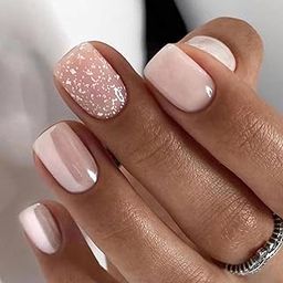 Buddy Jelly Trends Premium Designer 24pcs Stick-on Nails set, with Easy Glue Tab application, Nails are Reusable & Unbreakable (W518)-picture-3