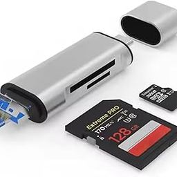 SK Laptop 3-in-1 Card Reader – USB 3.0, USB-C, Micro USB | SD, Micro SD, SDXC, SDHC | High-Speed Data Transfer for MacBook, PC, Tablets & Smartphoness-image-13