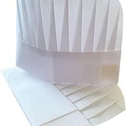 RBLISS CG Disposable 50 GSM Non Woven Chef Cap/HAT-Heavy/White | Pack of 16| Water Resistant-image-23