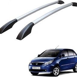 Car Non-Drilling Metal Roof Rail Set Suitable for Tata Indica Vista-image-60