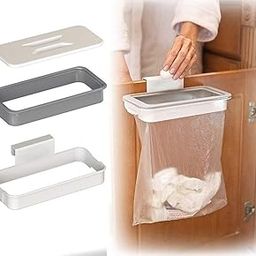 SHREVI IMPEX Plastic Cupboard Hanging Trash Garbage Bag Holder Kitchen Dustbin, Fits on All Drawer and Cabinet (Medium, Multicolour)-image-55