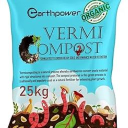 Vermicompost for Plants 25kg | Khaad for Gardening Home | Organic Fertilizer 25kg-image-41