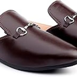 Men's Faux Leather Material Casual Slip-On Loafer and Mules Shoes-picture-25