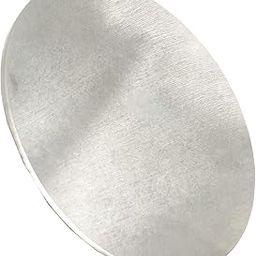 Stainless Steel Round Cosmetic Makeup Mixing Palette (Finger)-image-47