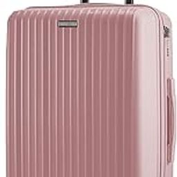 Pondicherry Hard-Side Polypropylene 8 Wheels Spinner Check-in Luggage Rose Gold 24 Inch |65Cm Trolley Bag,Medium-image-45