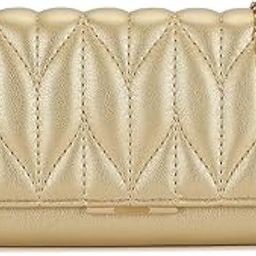 Zenith Women's Quilted Clutch | Detachable Chain, Card & Cash Slots, Magnetic Flap | Evening Clutch-image-43