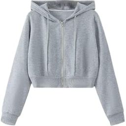 Crop Hooded Sweatshirt for Women Winter Wear Crop Hoodie-image-105