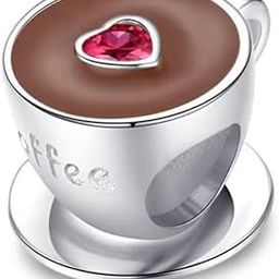 Pandora 925 Sterling Silver Pendant Nature Charms for Girls Jewelry Beads Gift Women Bracelets & Necklaces, Silver, Cubic Zirconia-20