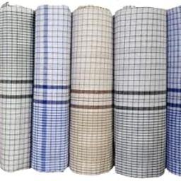 Men's 100% soft cotton multicolored check Handkerchief for men Free size pack of 6-image-52