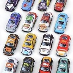 KRIREEN 10 Unbreakable Racing Mini Diecast Car Models Set for Kids Pull Back Vehicles Metal Alloy Car Play Set for Kids, Unique Toys, Best Birthday Gift, Diwali Gift, [Multicolor], (Pack of 1)-15