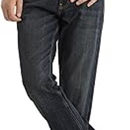 snitch Men's Mid Rise Cedric Plain Loose Fit Jeans-picture-25