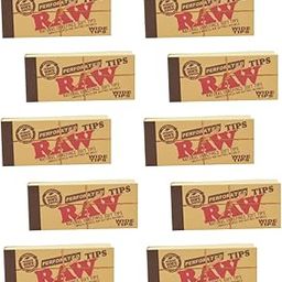 OutonTrip® RAW Wide Filter tips/Roach Book 10 Packs- Paper Roach Pad or Filter Tips for Rolling Paper/filter tips-image-23