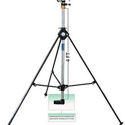 DVI 1.25" inch Brass & Aluminium raingun Set with Pipe Connector, 4ft ISI Riser Pipe & 3 Leg Height Adjustable ISI MS Stand (Quick FIX Connector (QFC), 50MM (1.5" INCH))-image-20