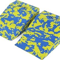 Panfikh Yoga Wedge Blocks - Set of 2 Eco-Friendly Non-Slip Squat Wedges for Enhanced Yoga, Weightlifting, and Fitness Routines-image-47