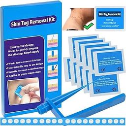 Skin Tag Remover Kit (2-4mm) CONR Micro Painless DIY at Home with Cleansing Swabs Non Toxic Face Care Mole Wart Tool For Small To Medium Skin Tag (not for smaller than 2mm or flat skin tags)-image-75