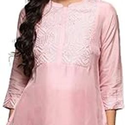biba Women Cotton Blend Regular Fit Kurti-picture-13