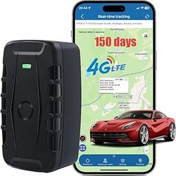 Tracker Device for Vehicles Long Battery Life 20000mAh Battery, GPS Tracker Real-Time Long Range Tracking Device Anti-Theft Magnetic Waterproof for Cars, Trucks TK918 4G-picture-18