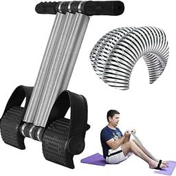 Tummy Trimmer For Men Women Waist Trimming Bicep Triple Stainless Steel Spring Heavy Duty Home Gym Workout (Multicolor)-image-82