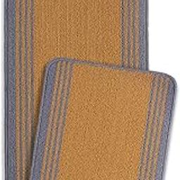 SARAL Home Multiuse Combo Pack of 2Pc | Polyester Door Mat 40x60 & Runner Floor Mat 40x120| Anti-Skid | Quick Drying | Soft Water Absorbent | Home, Bathroom, Kitchen, Bedroom | Modern Design-image-51