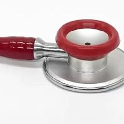 docmed Double Head Side Microtone Type Spare Aluminum Chest Piece Stethoscope Cover (Red)-image-87