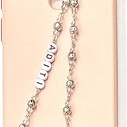Silver Handmade Acrylic Bead & Metal Personalised Mobile Phone Charms for Mobile Case, Keychains & Bag| Best for Gifting (HPC1311_CLEARCRYSTAL)-20