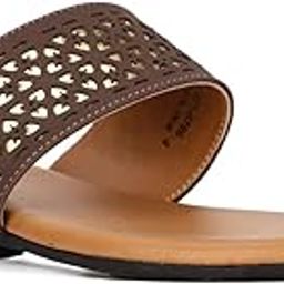 Women's ROSE LASER TOE-RING Toe Ring Slippers (5718786_BEIGE_4 UK)-45