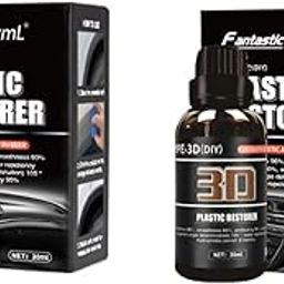 Car Dashboard Polish, Seat and car Interior Polish, Plastic Restorer Rubbing Polish for Car, to Clean, Car Plastic Parts Refurbish Crystal Coating-7