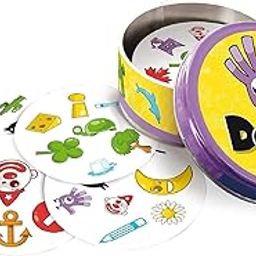 HIGH TRUSTED Classic Card Game for Kids, Family Card Game, 2-8 Player Game, for 3 Years and Above,(Multicolor, Dobble)-image-12