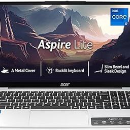 Acer Aspire Lite, 12th Gen, Intel Core i7-12650H Processor, 16 GB/1TB, Full HD IPS, 15.6"/39.62 cm, Win 11 Home, MS Office, Pure Silver, 1.70 kg, AL15-52H, Backlit Keyboard, Thin and Light Laptop-picture-12
