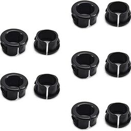 Fielect OSB-16 Black Nylon Snap in Cable Hose Bushing Grommet Protector 25Pcs-picture-19