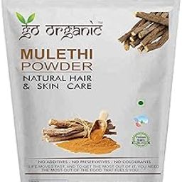 Go Organic Liquorice/Mulethi Powder/Athimathuram powder - 250Gm-image-66