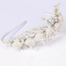 Pearl Hair Band Handmade Trendy Hairbands | Wedding, Party Headbands | Hair Accessories-picture-46