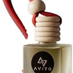 Car Perfume Hanging Pod Lavender, British Rose, Vanila, Lemon Grass, Velvet Musk Natural Essential Fragrance Oils in Glass Bottle with Wooden Diffuser Lid Long Lasting (10 ML (Pack 1))-image-2