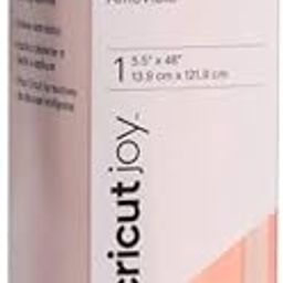 Cricut Joy Smart Vinyl - Removable - 5.5" x 48", Adhesive Decal Roll - Coral-image-24