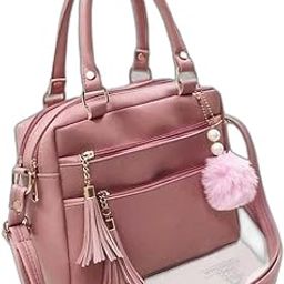 SHIFA COLLECTION PINK Women Hand-held Bag - Regular Size Waterproof Sling Bag (Pink, 5 L) (PamPam PINK Sling Bag,.)-image-33