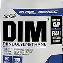 NutriJa DIM (DIINDOLYLMETHANE) 100mg - 60 Capsules-29