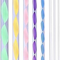 kreni 8pcs Dotting Rods Acrylic Twist Sticks Wax Pencil Manicure Nail Art Tool,Mandala Art,Ceramic and Pottery Art-image-48