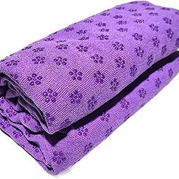 THE STYLE SUTRA Yoga Towel Gym Towel Practice Hot Yoga Mat Towel for Indoor Home Gym Fitness Purple-image-38