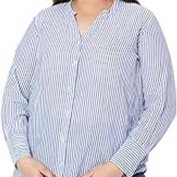 Curve Women's Standard Length Cotton Shirt Dress-image-23