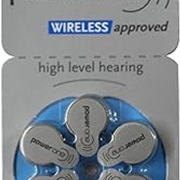 FCS Mercury-Free Zinc Air Wireless Approved Power One Hearing Aid Batteries Size 675 ((6 Pc Battery, 1 Strip))-27