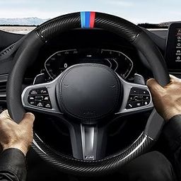 Juflix Custom-Fit Steering Wheel Cover Suitable for BMW. Car Steering Wheel Covers Auto Interior Accessories, Anti Slip & Odor Free, Breathable, Designed Accessories Suitable for car-image-125
