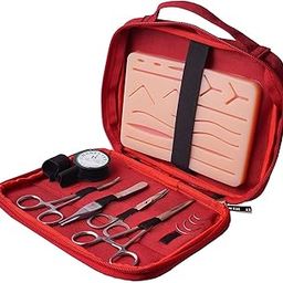 Myaskro® Suture Practice Kit – Realistic Silicone Pad, Surgical Tools, Portable Case – Ideal for Medical Students & Professionals-13