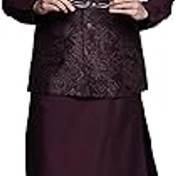 Bel Buti Patterned Floral Design Kurta Jacket Set for Men-picture-46