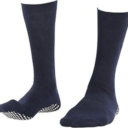 Antislip Full Length Cotton & Lycra Socks for Men, Ideal for Walking, Jogging, Yoga, Office and Home, Suitable for Daily Use (Pack of 5)-image-5